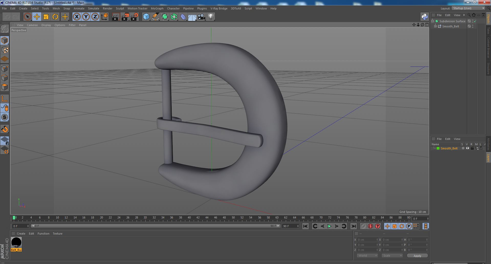 3D Smooth Belt