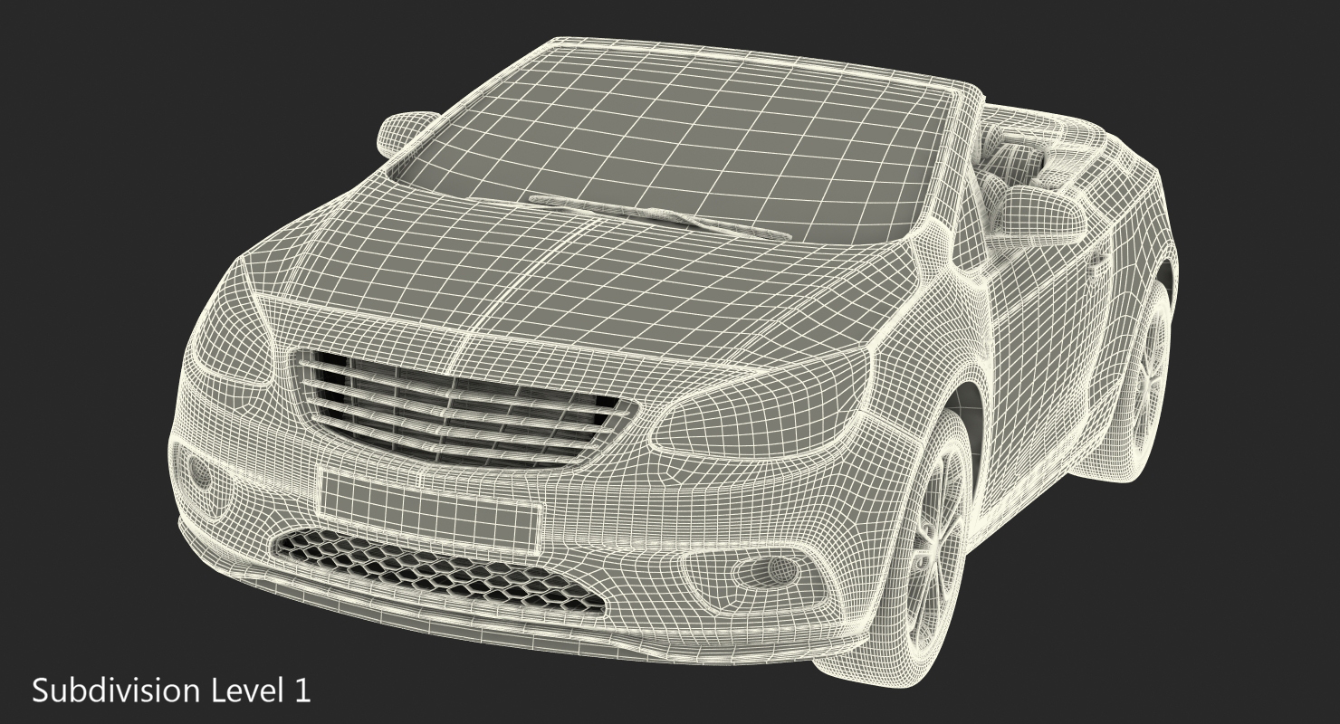 Cabriolet Generic 3D