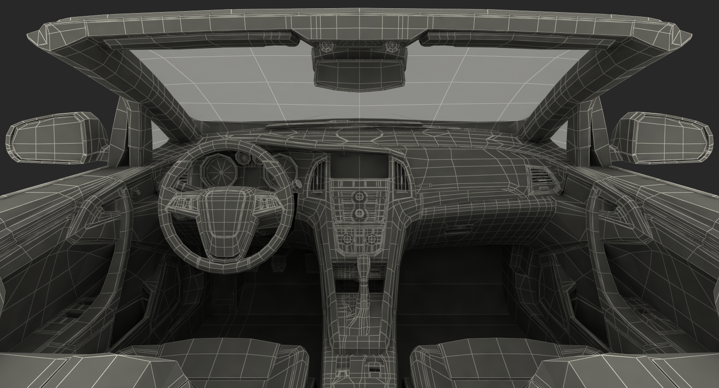 Cabriolet Generic 3D