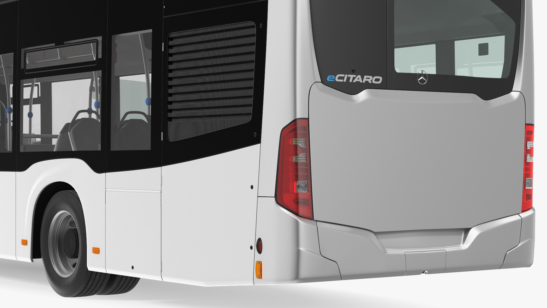 3D Mercedes-Benz eCitaro Two Doors