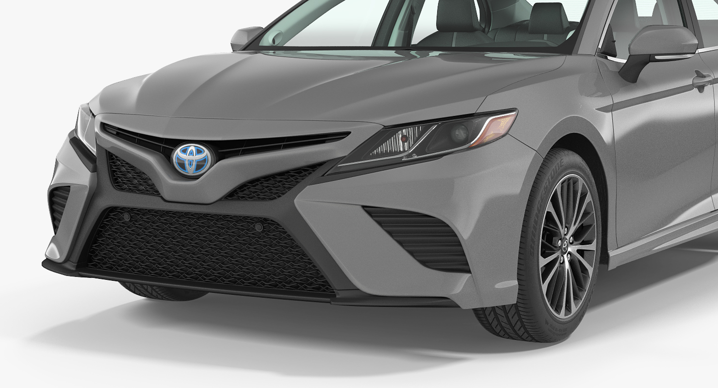 3D Toyota Camry Simple Interior model