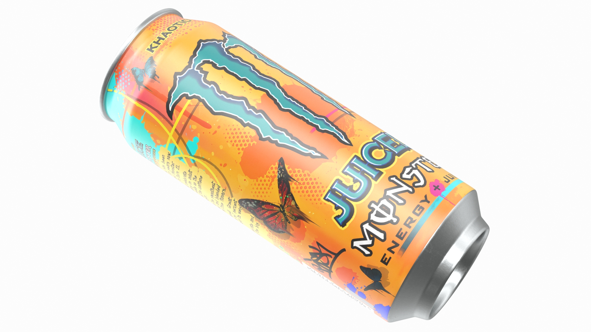 3D Monster Energy Juice Khaotic model