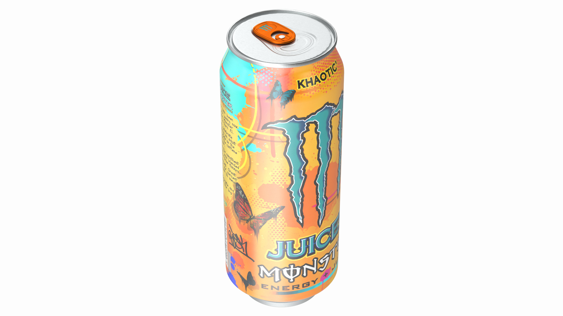3D Monster Energy Juice Khaotic model