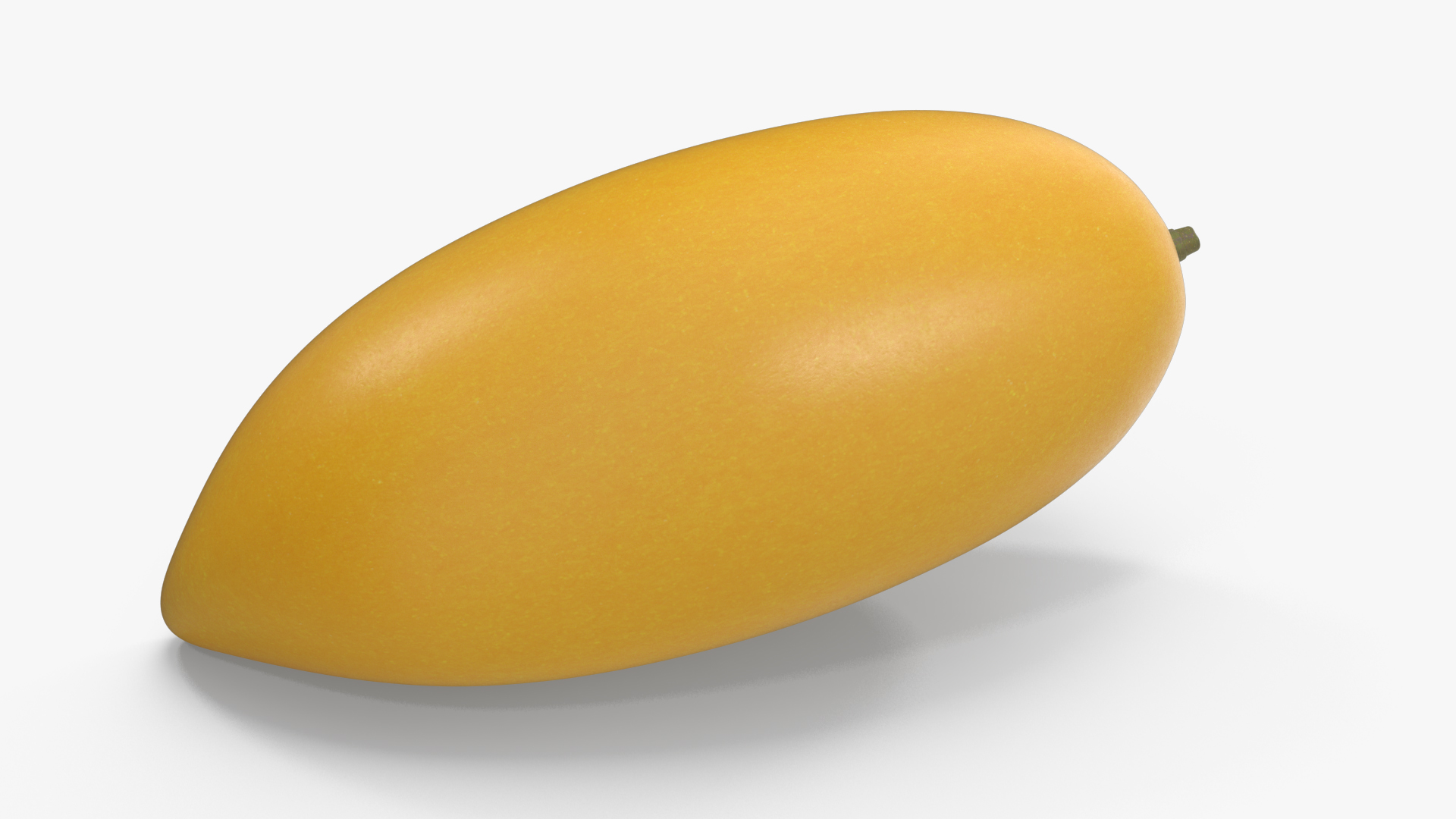Yellow Long Mango 3D