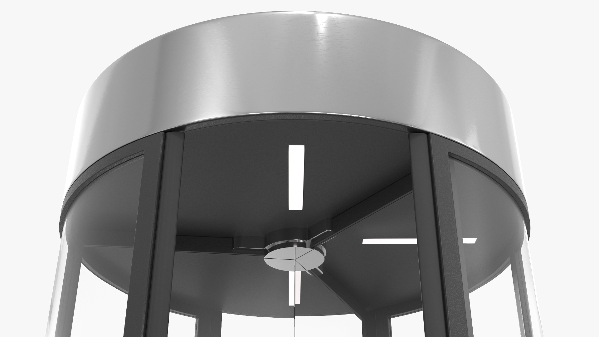 Cylindrical Glass Revolving Door, view 6