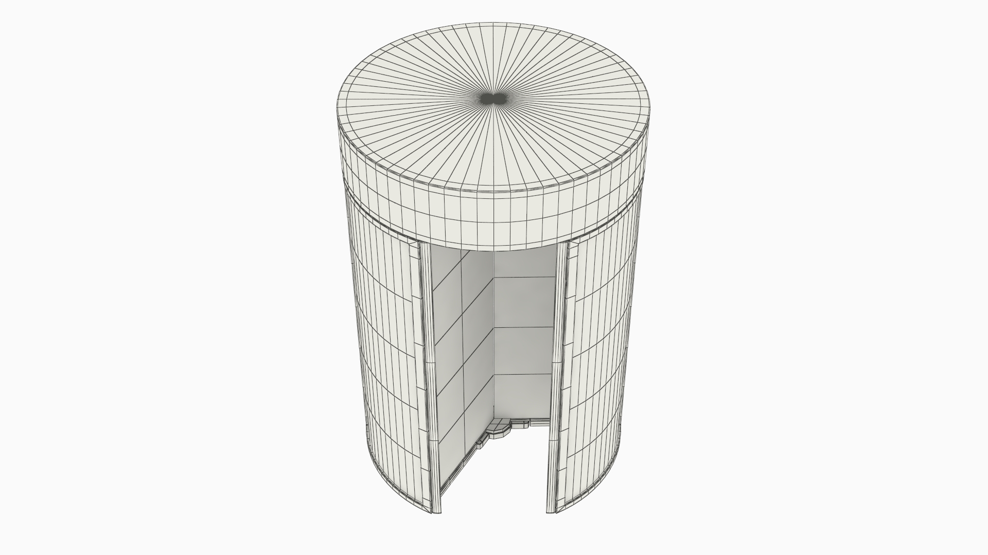 Cylindrical Glass Revolving Door, view 11