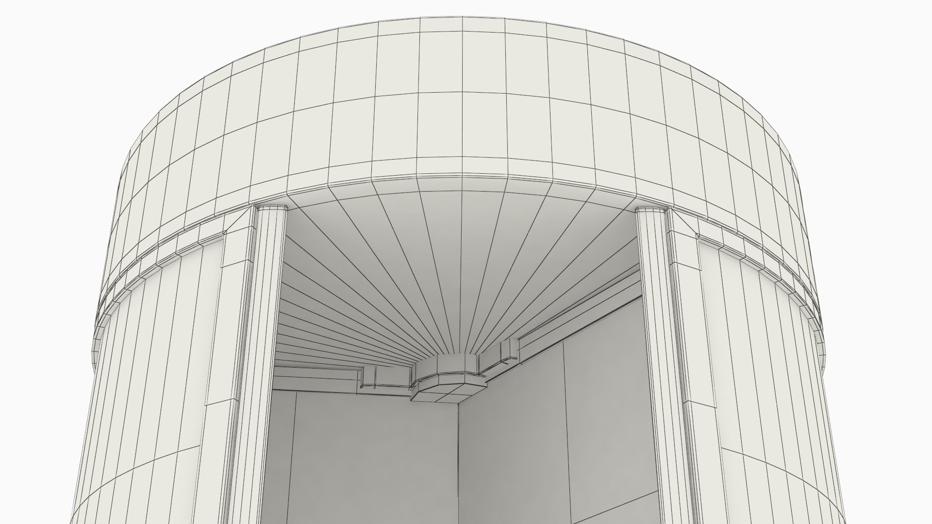 Cylindrical Glass Revolving Door, view 12