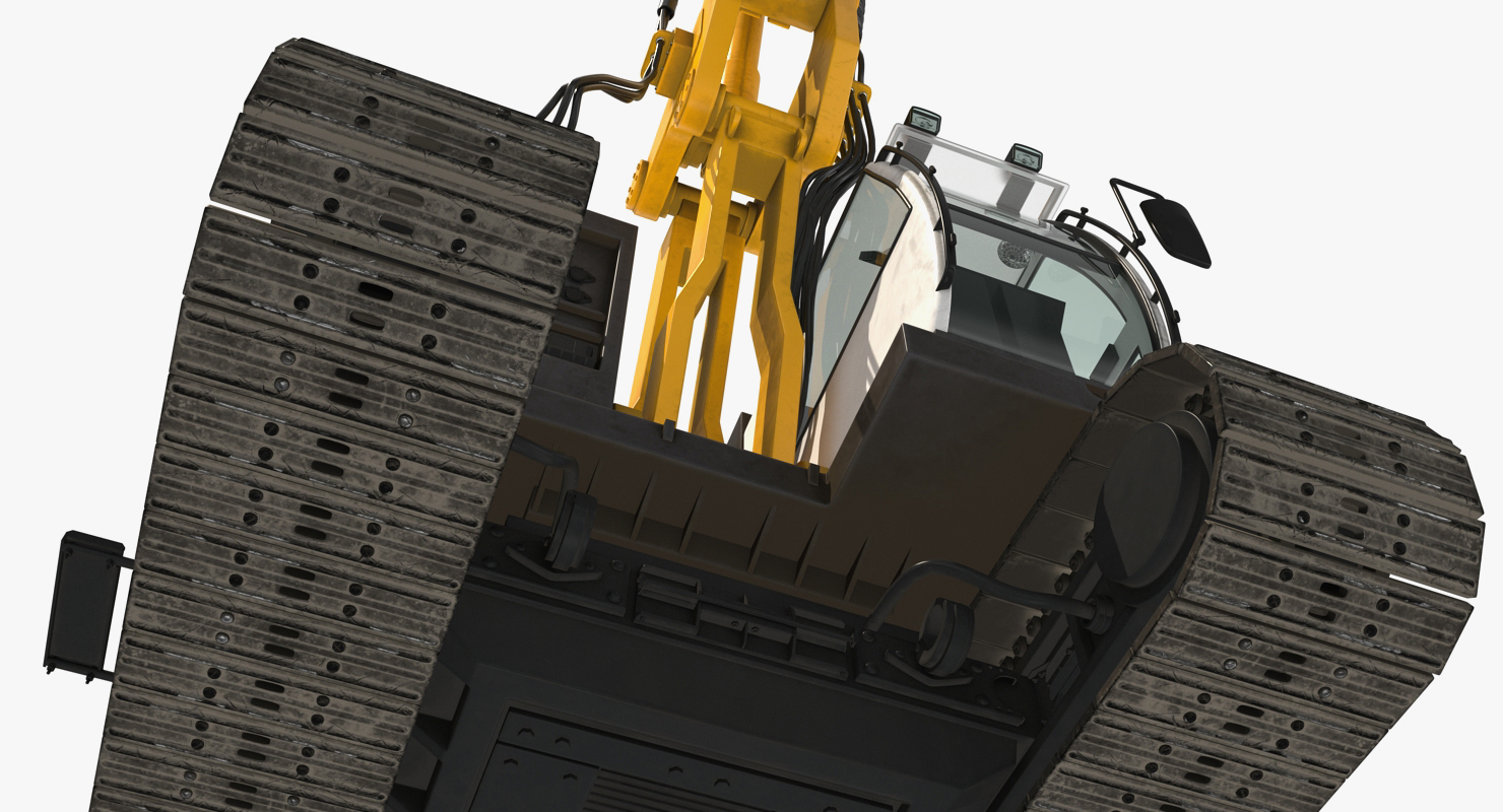 3D model Bauer RG16T Pile Driver Rigged