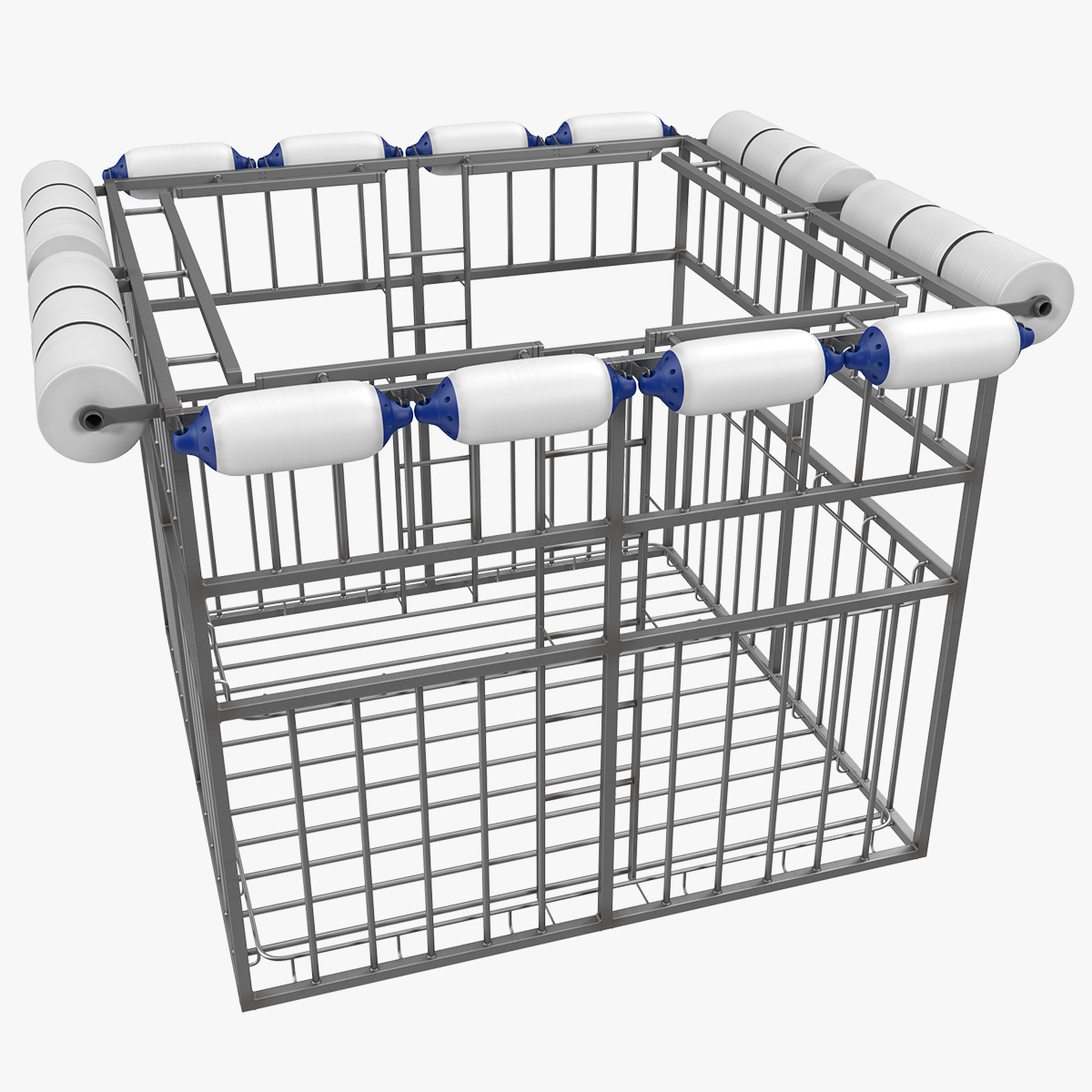 Shark Proof Cage 3D Model