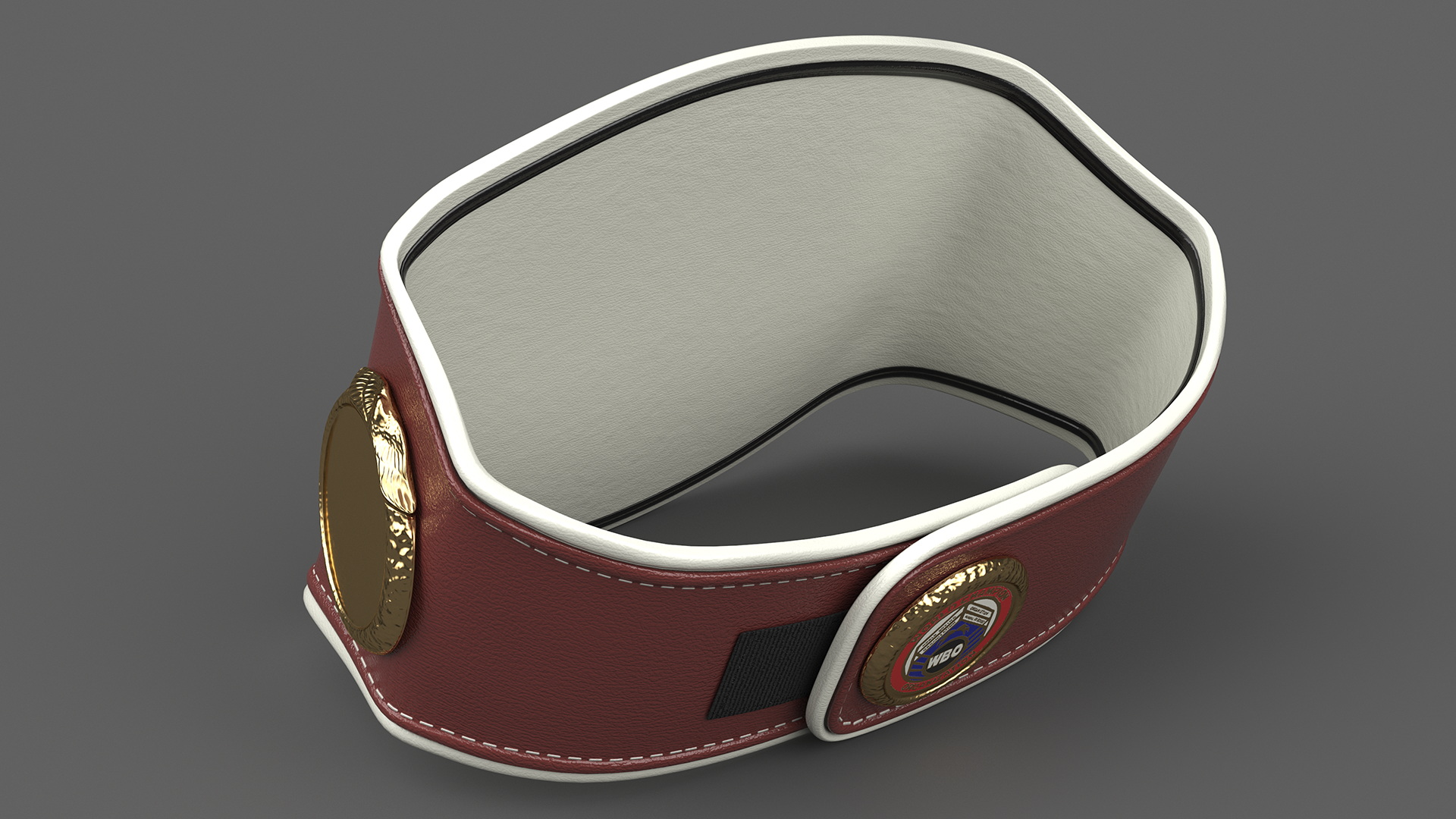 3D World Champion Belt WBO model