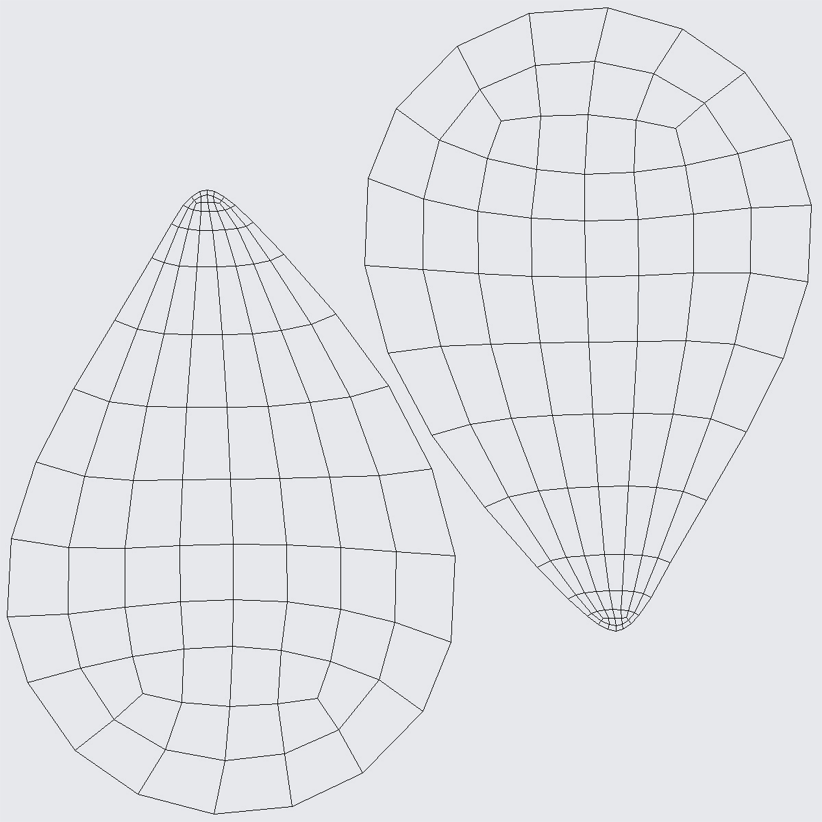 3D Water Droplet model