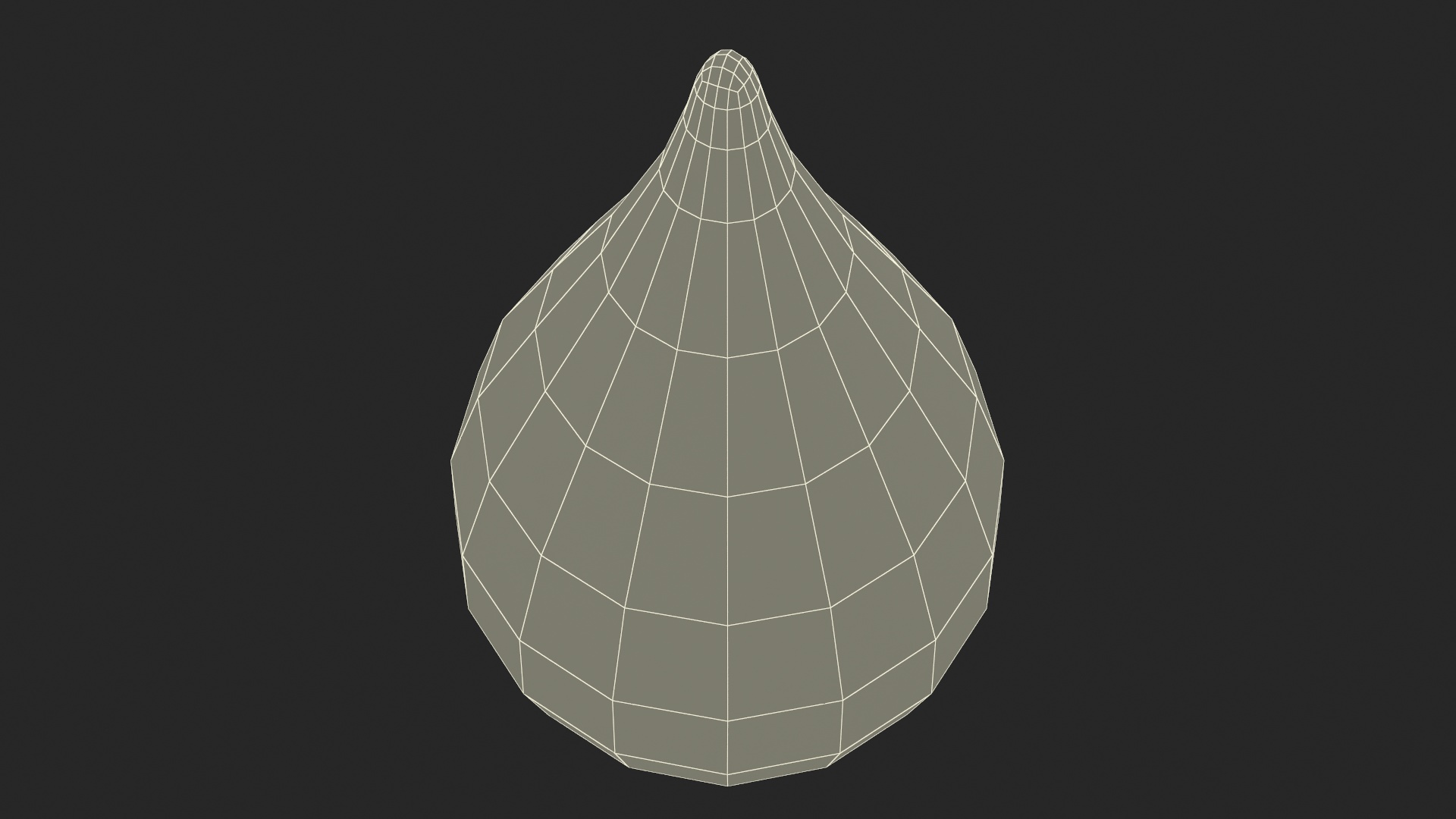 3D Water Droplet model