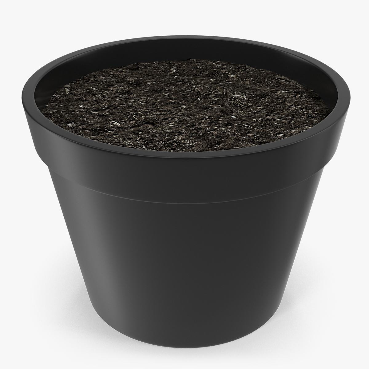Flower Pot With Soil, view 3