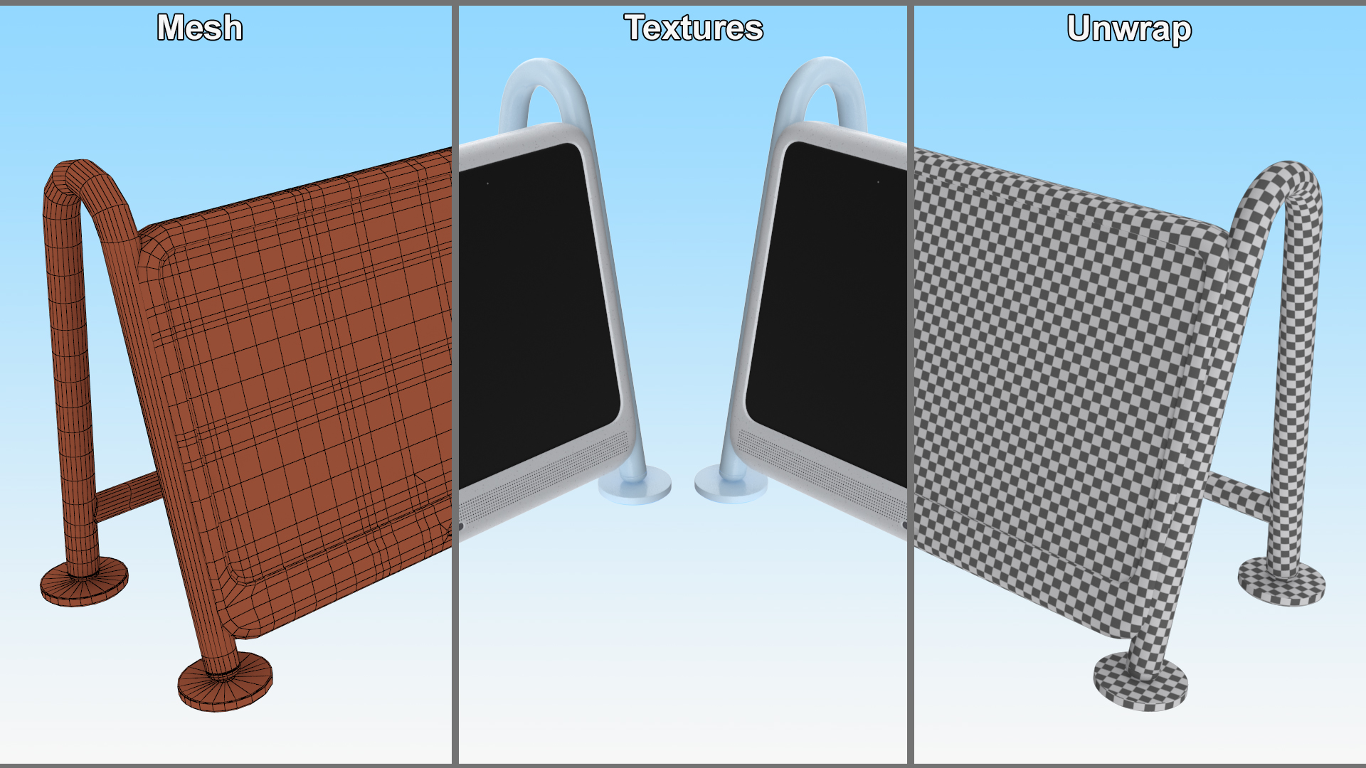 Video Device Dogsplay TV Off State 3D model