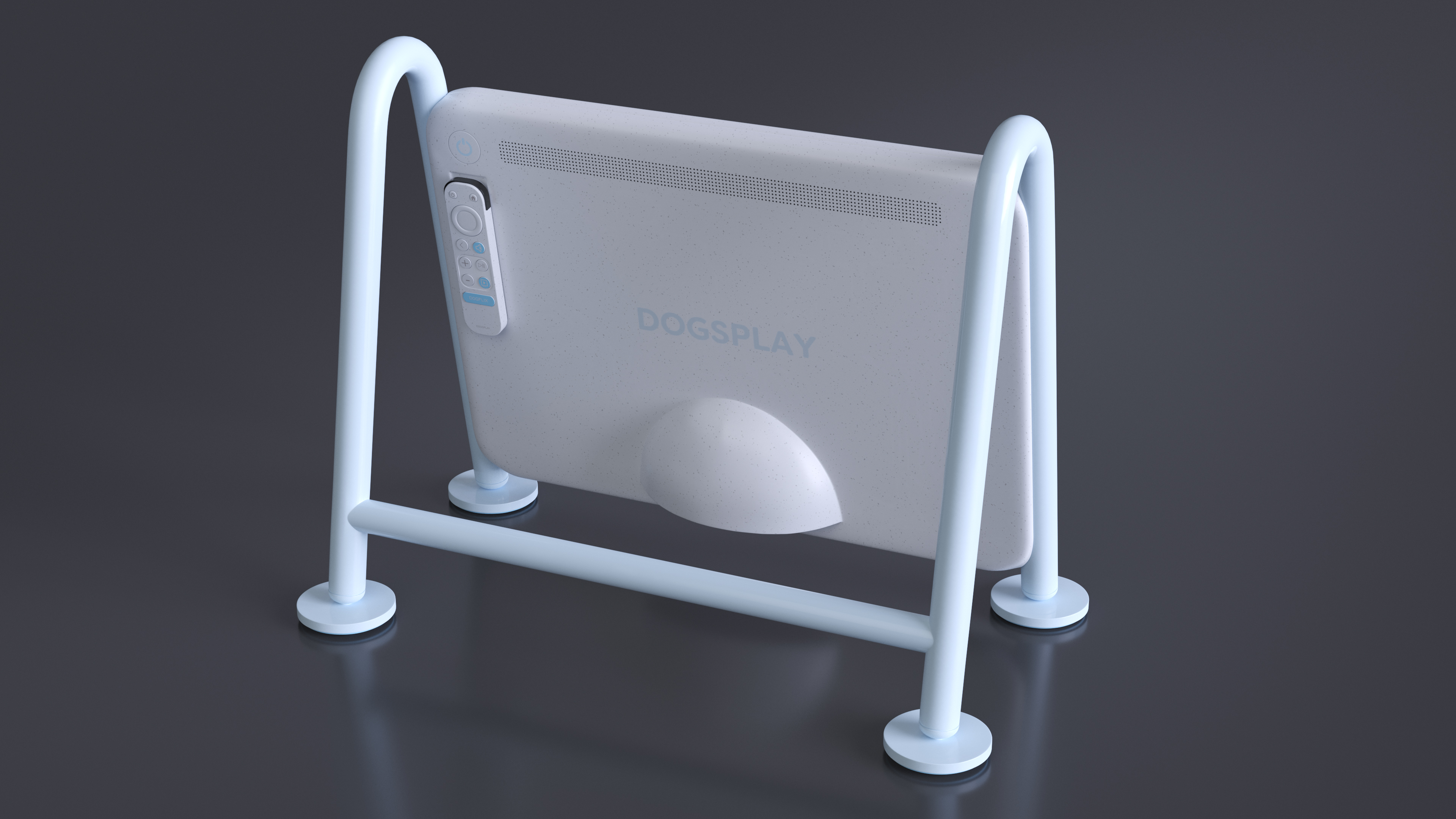 Video Device Dogsplay TV Off State 3D model