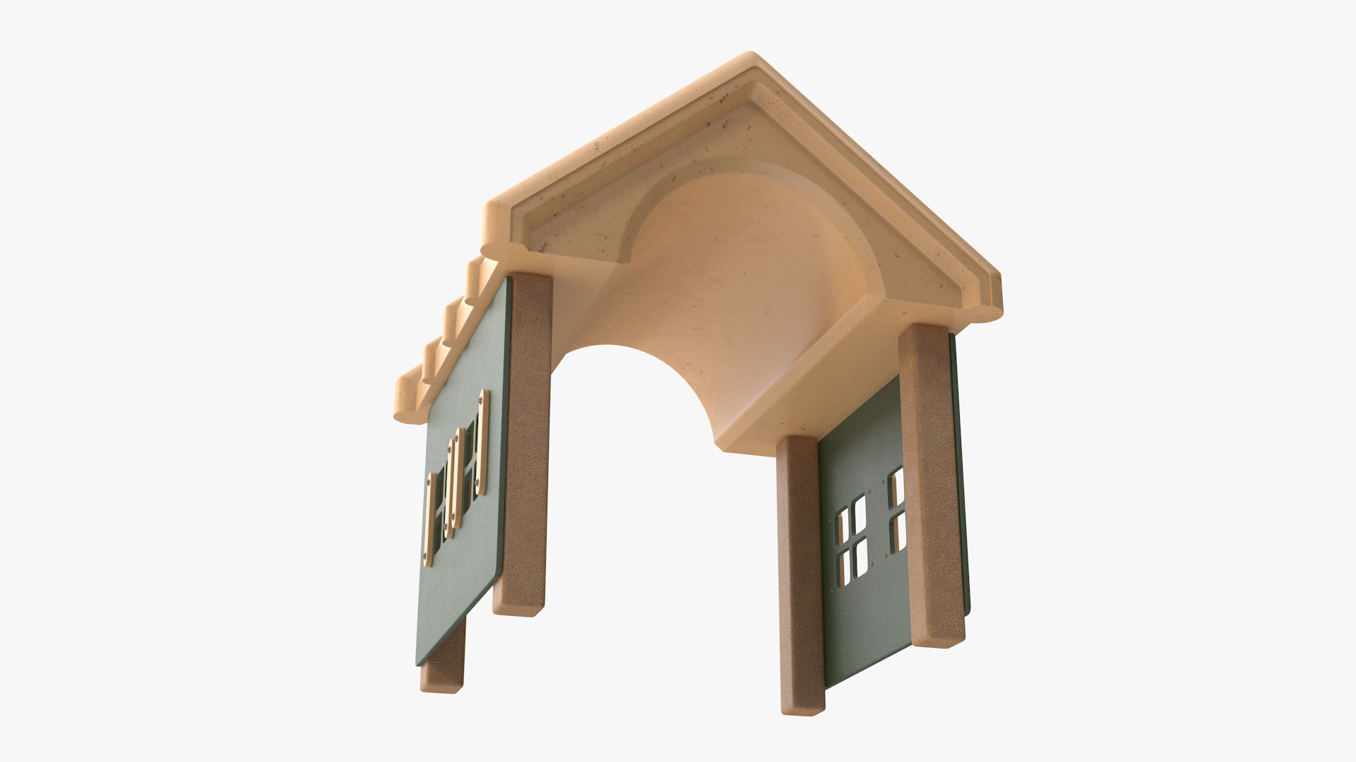3D Training Park Dog House model