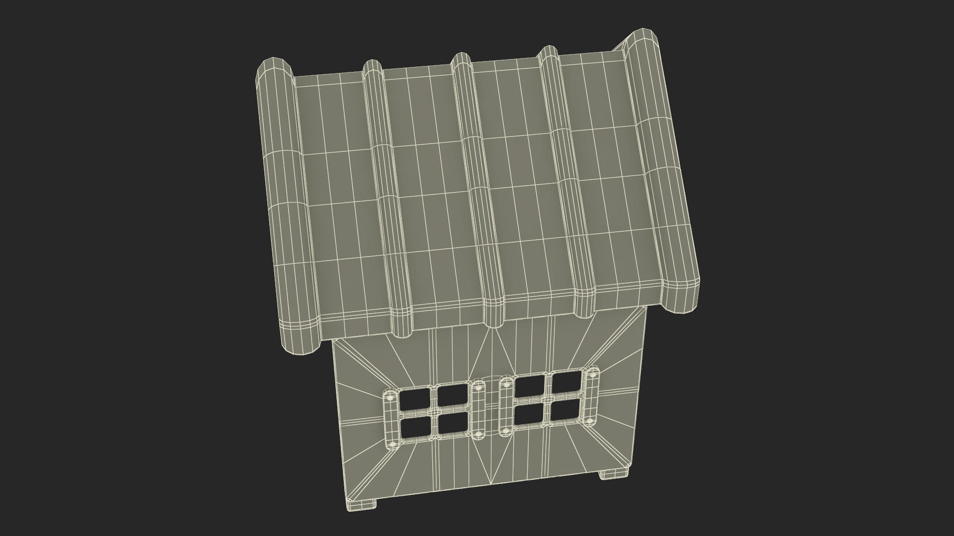 3D Training Park Dog House model