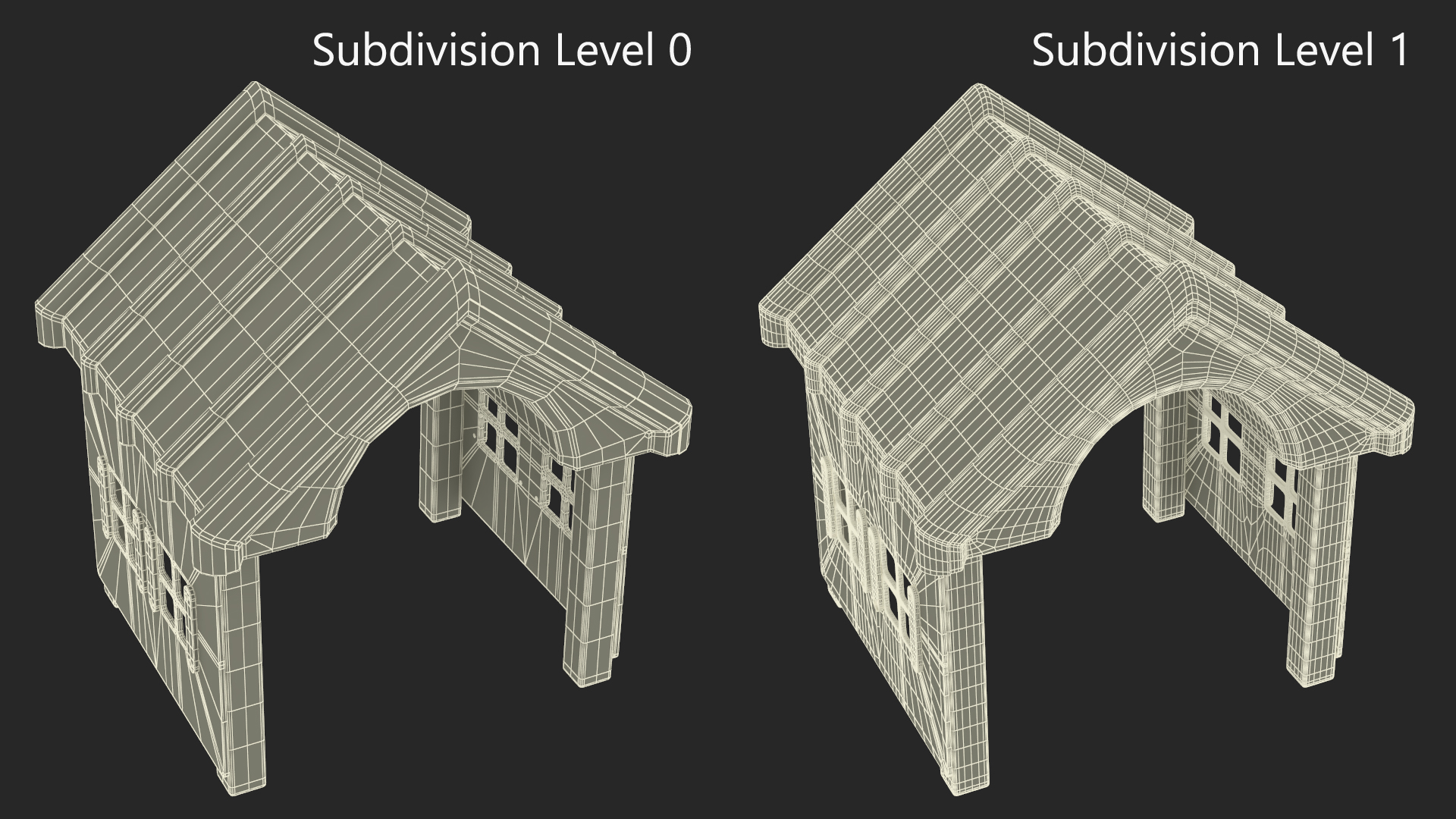 3D Training Park Dog House model