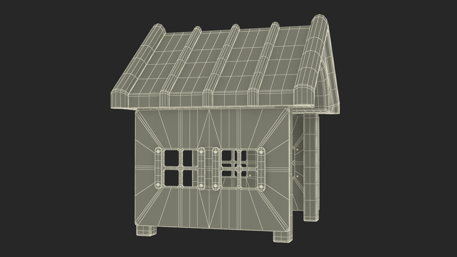 3D Training Park Dog House model