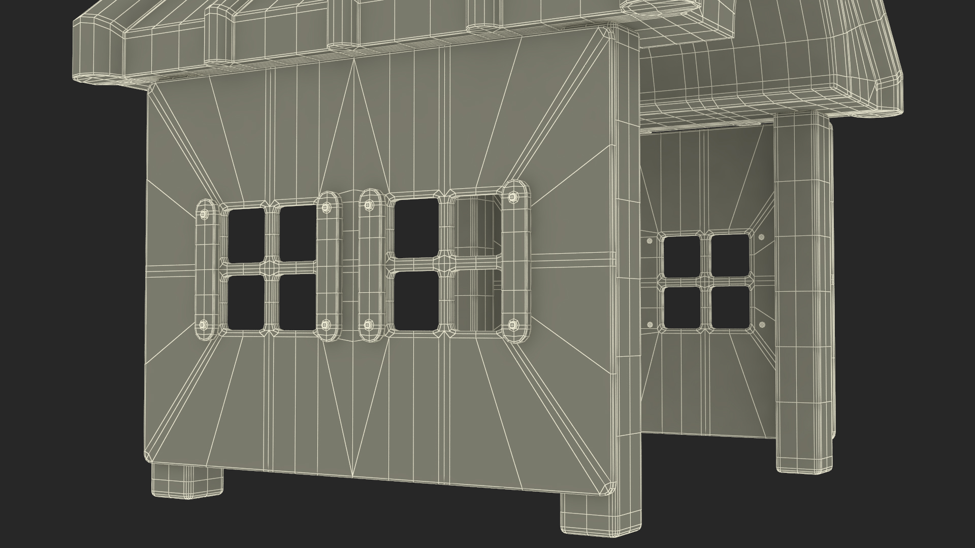 3D Training Park Dog House model