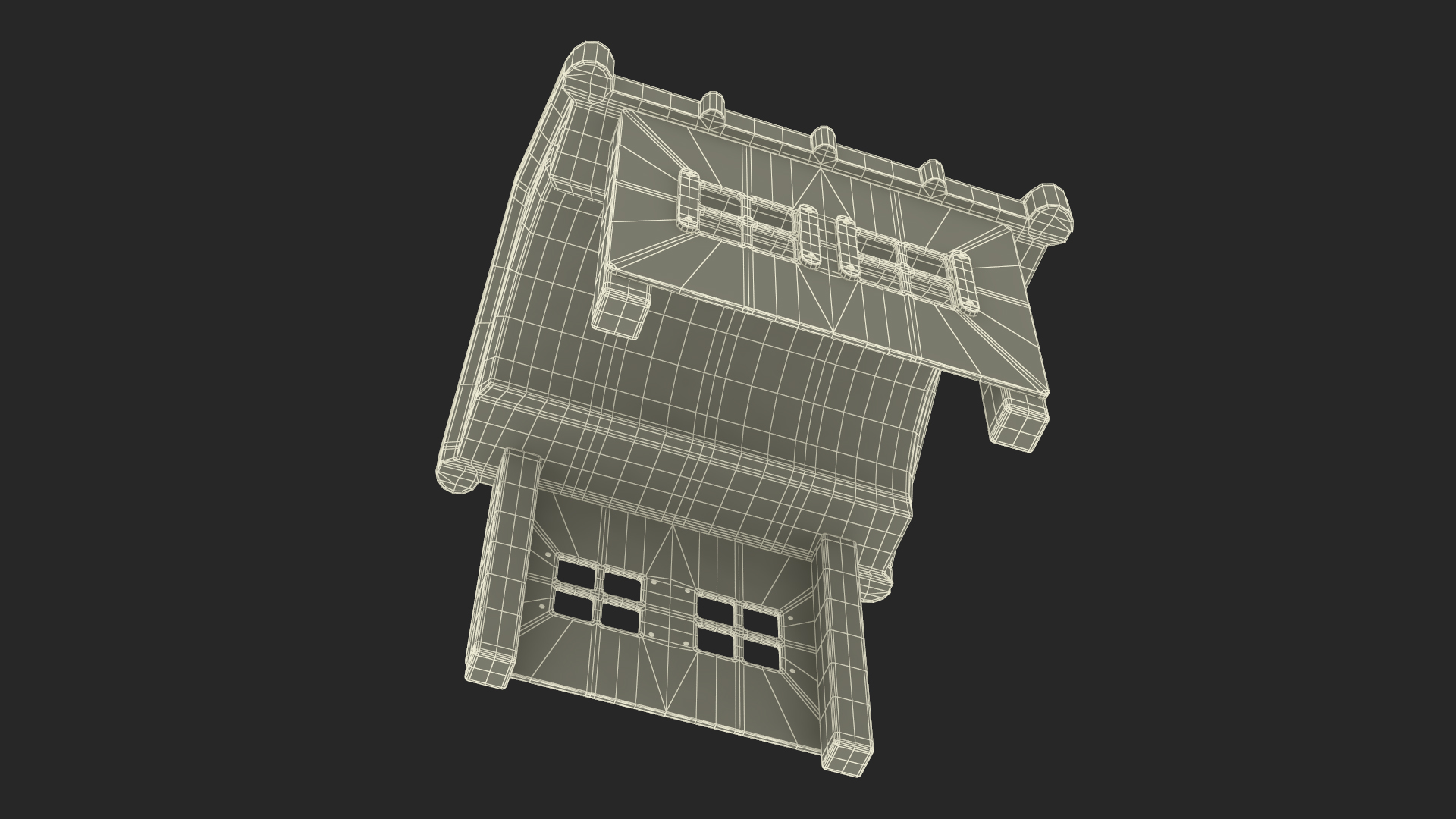 3D Training Park Dog House model