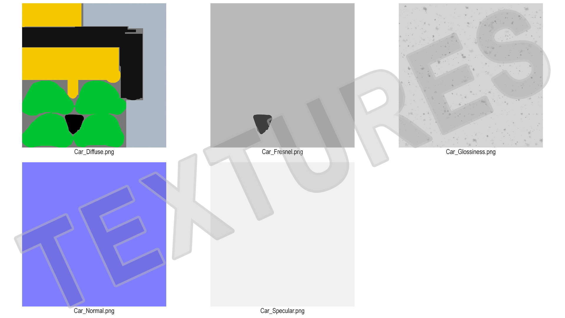 3D Playground Springer Car model