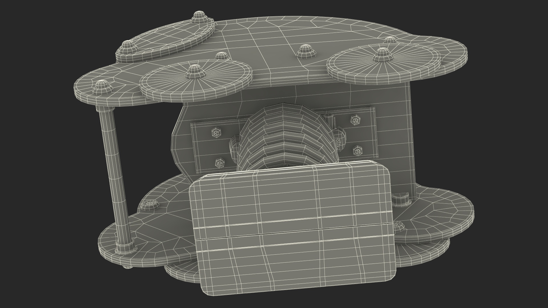 3D Playground Springer Car model