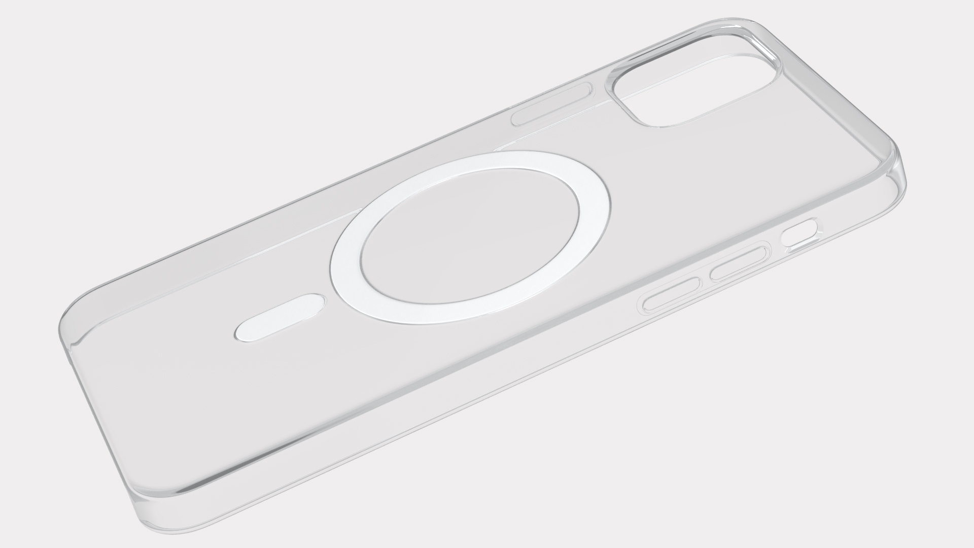 3D iPhone 12 Pro Max Clear Case with MagSafe