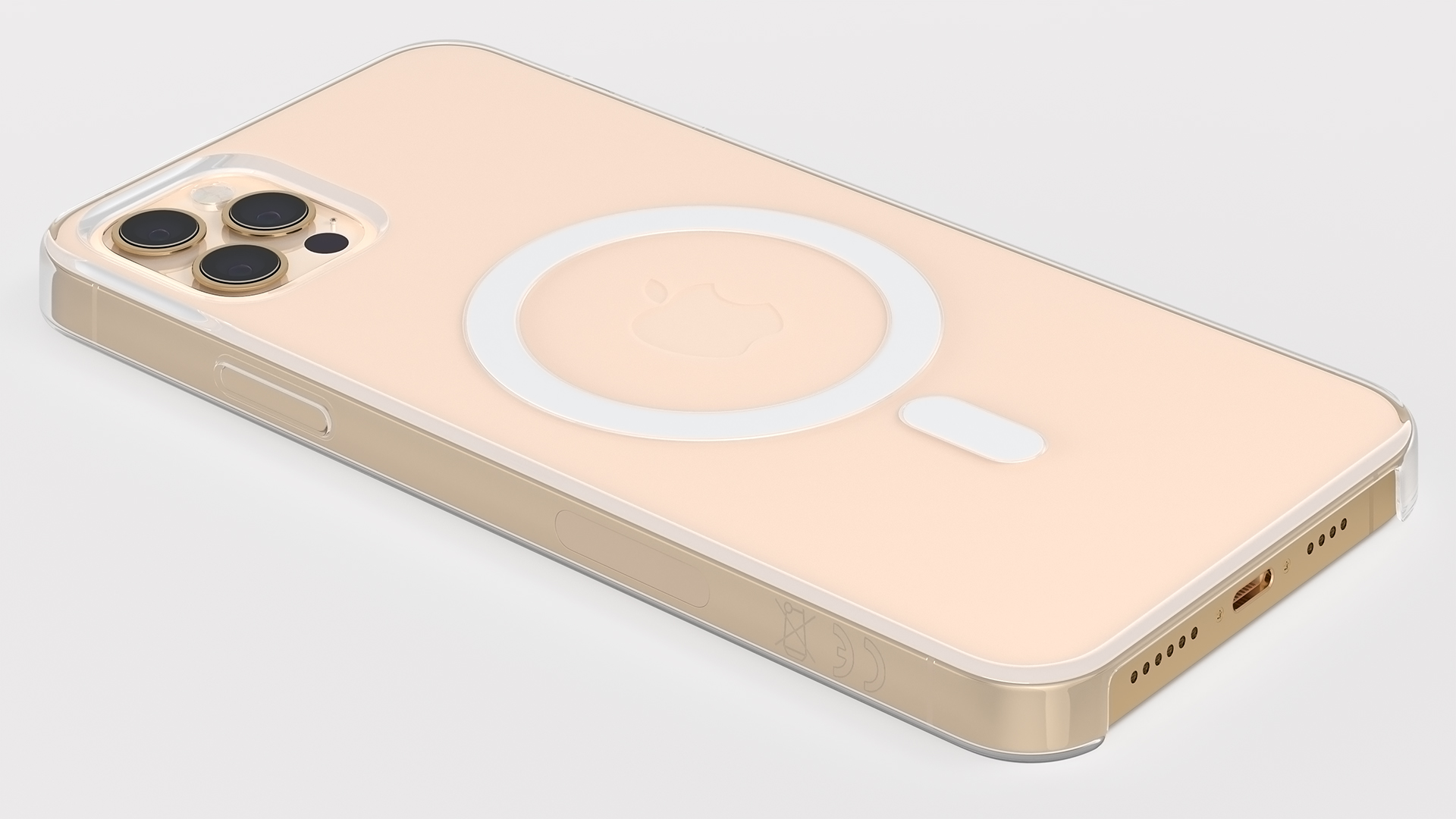 3D iPhone 12 Pro Max Clear Case with MagSafe