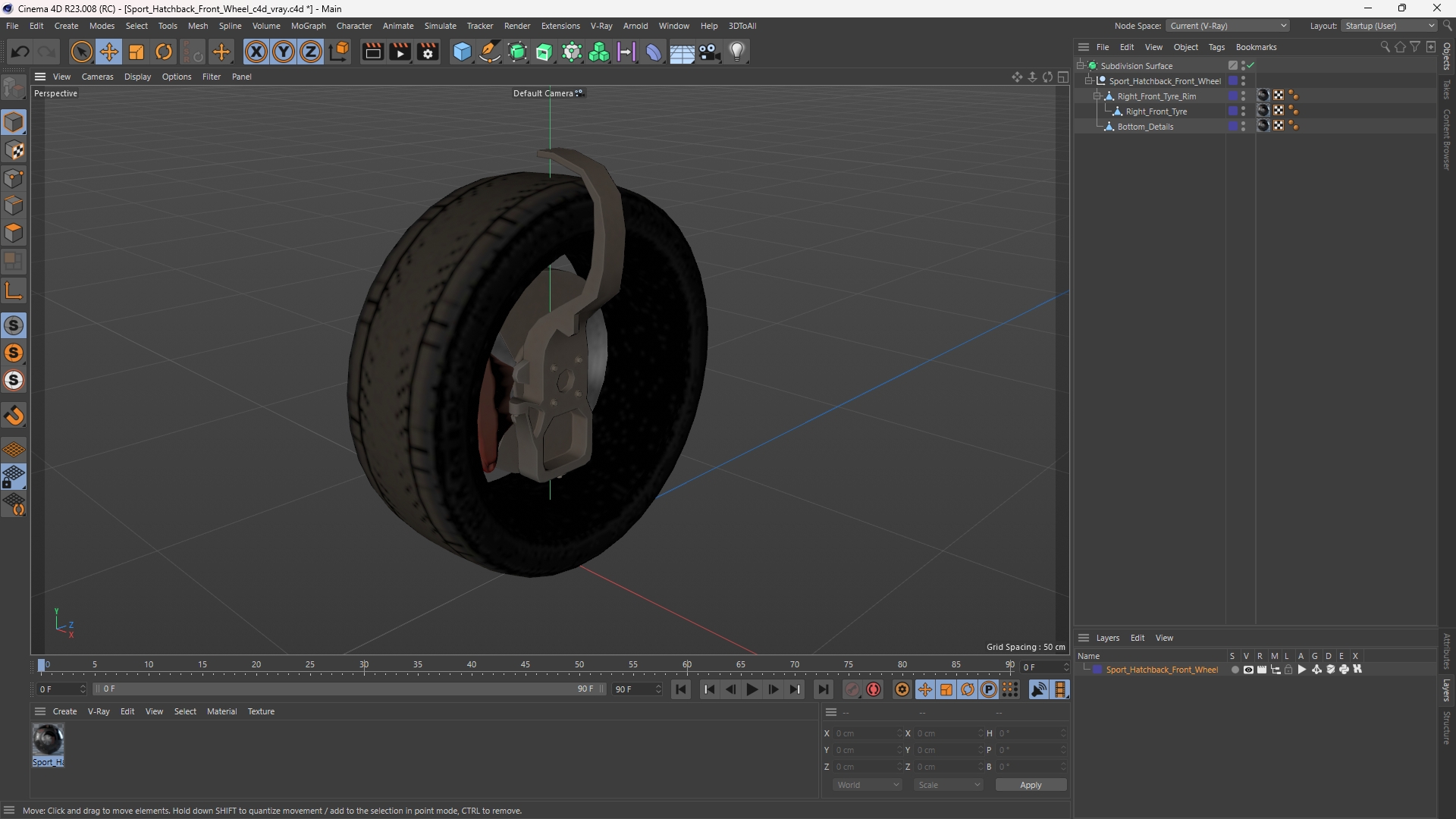 Sport Hatchback Front Wheel - view 12