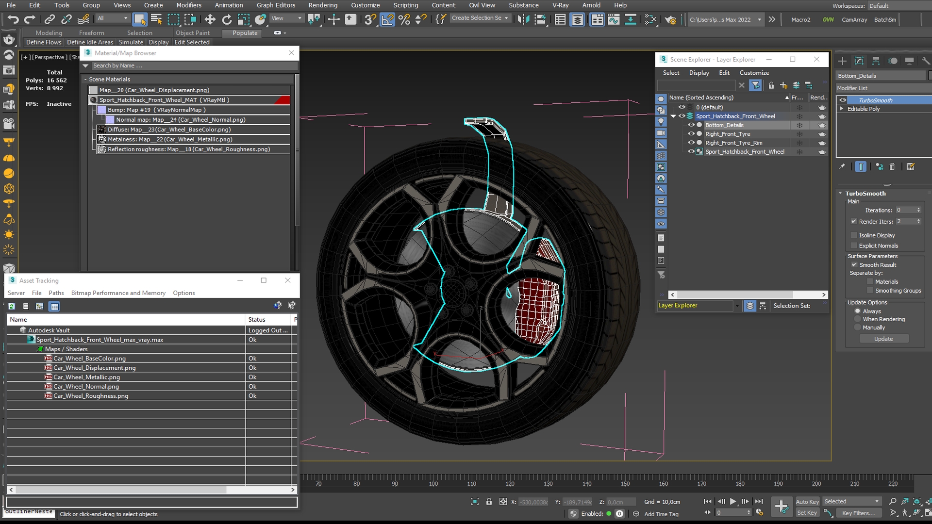 Sport Hatchback Front Wheel - view 9