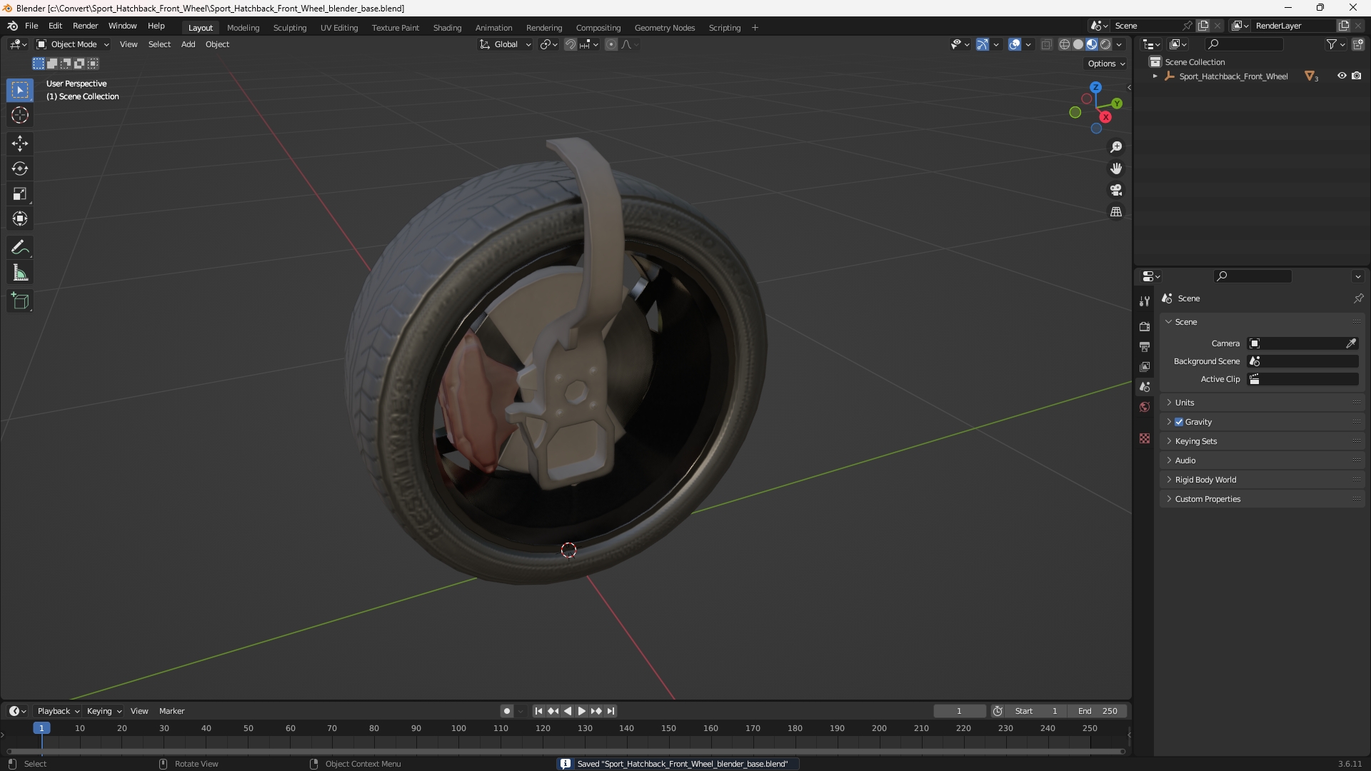 Sport Hatchback Front Wheel - view 10