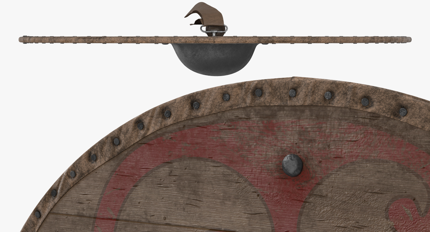 3D model Viking Shield 3