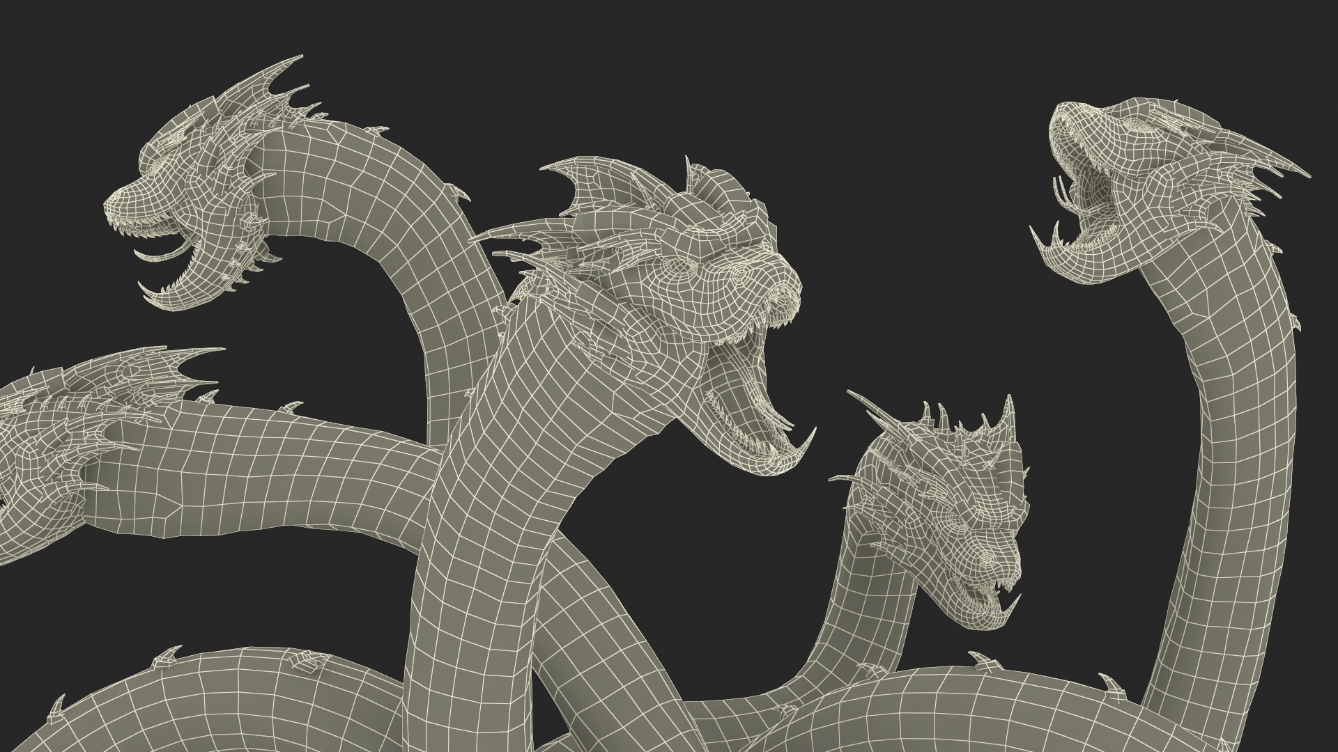 3D Hydra Rigged for Cinema 4D