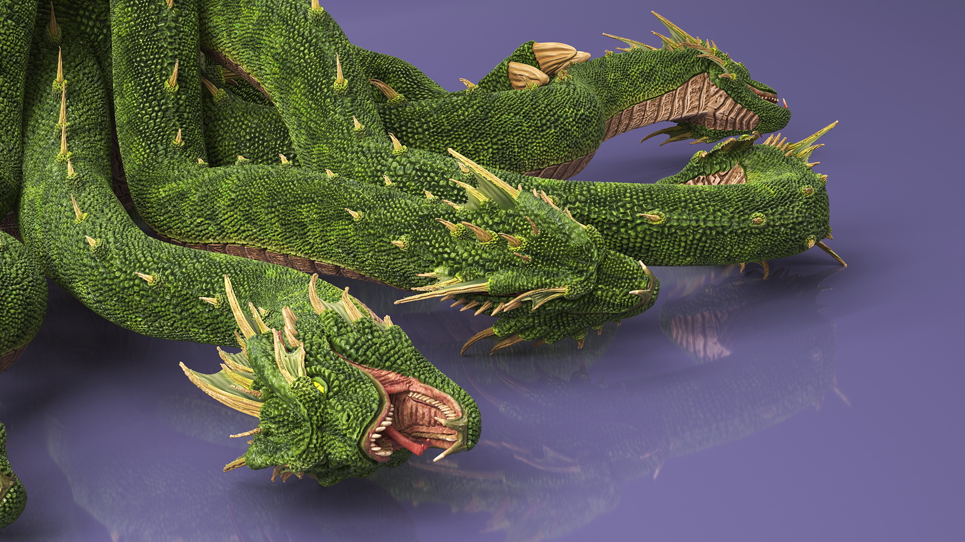 3D Hydra Rigged for Cinema 4D