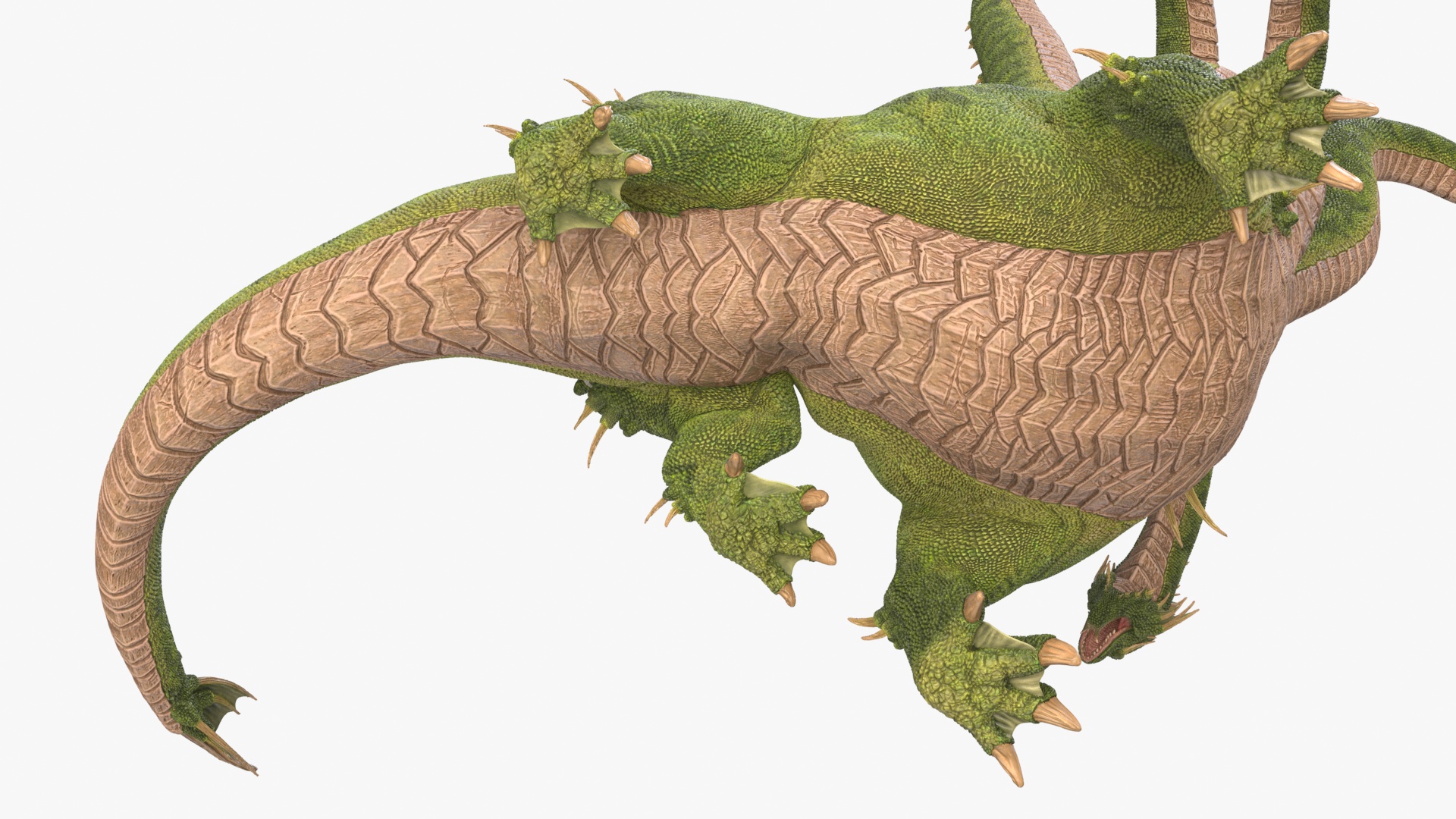 3D Hydra Rigged for Cinema 4D
