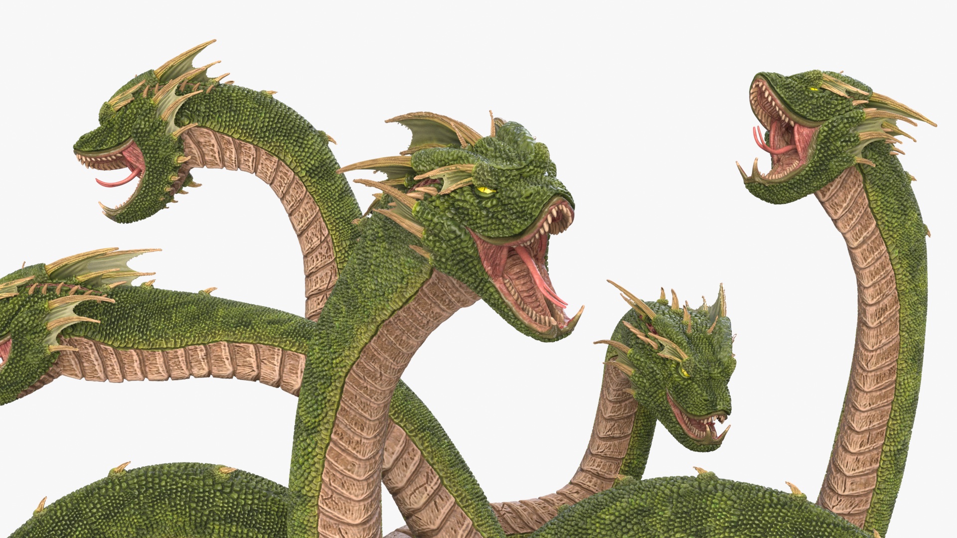 3D Hydra Rigged for Cinema 4D