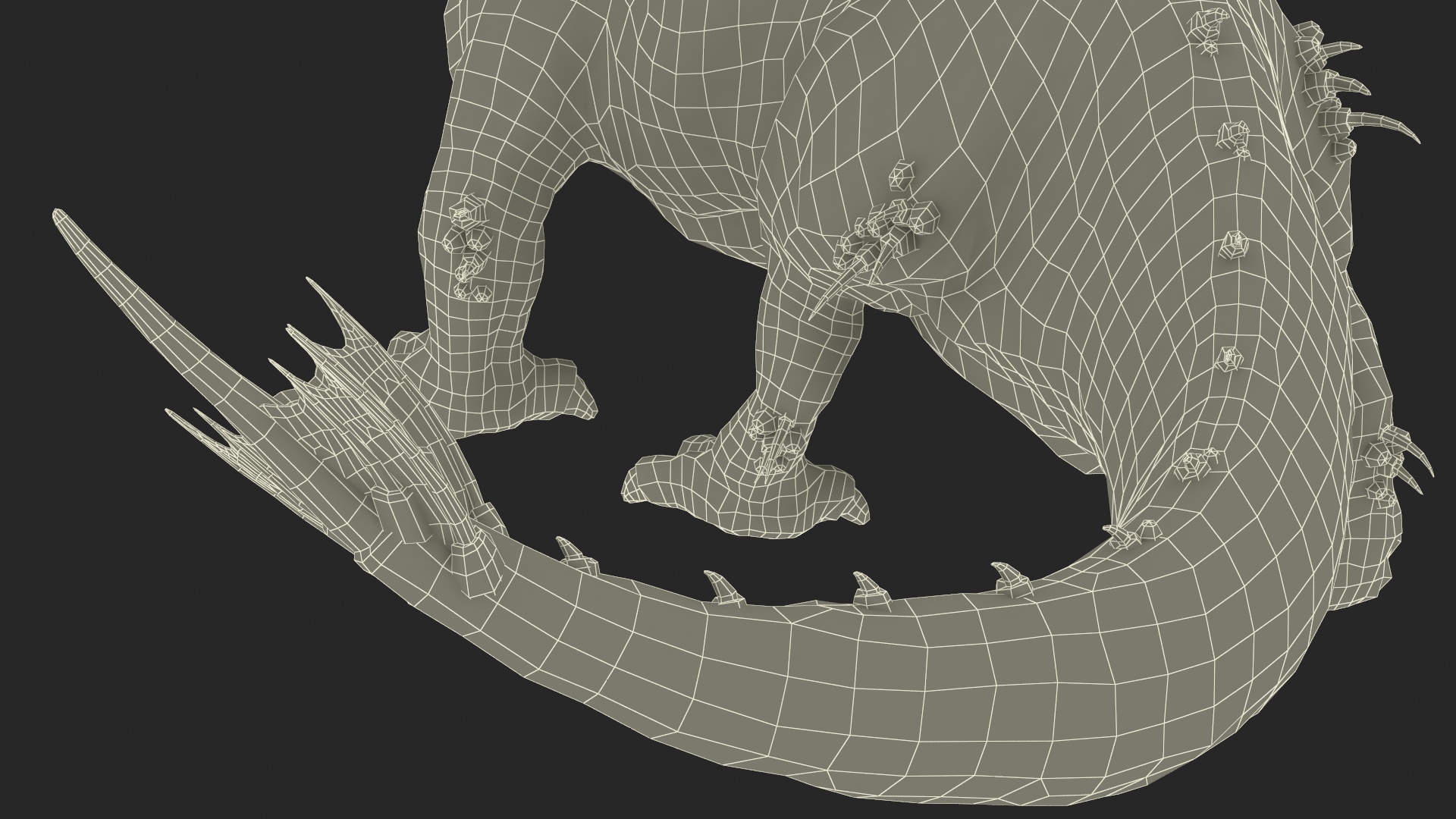 3D Hydra Rigged for Cinema 4D