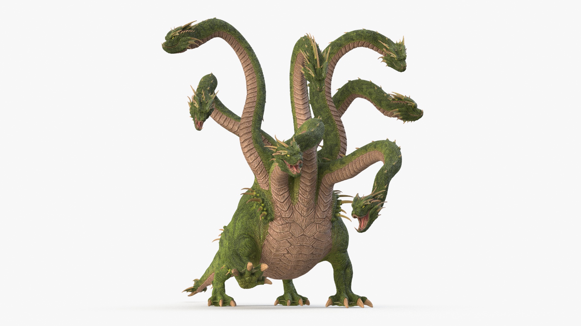 3D Hydra Rigged for Cinema 4D