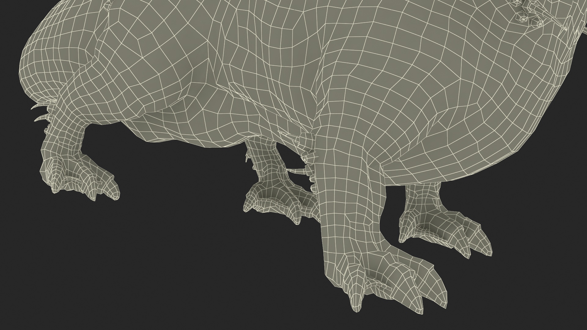 3D Hydra Rigged for Cinema 4D