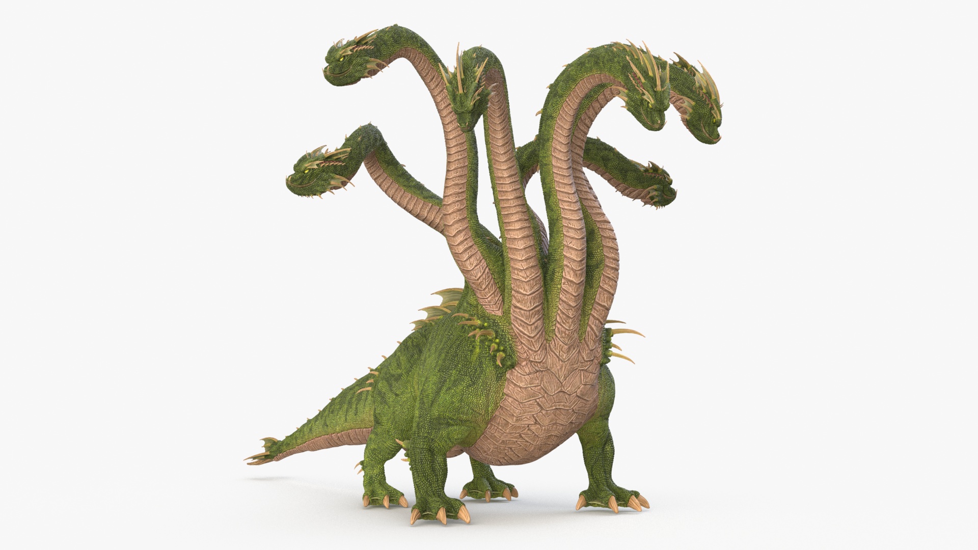 3D Hydra Rigged for Cinema 4D