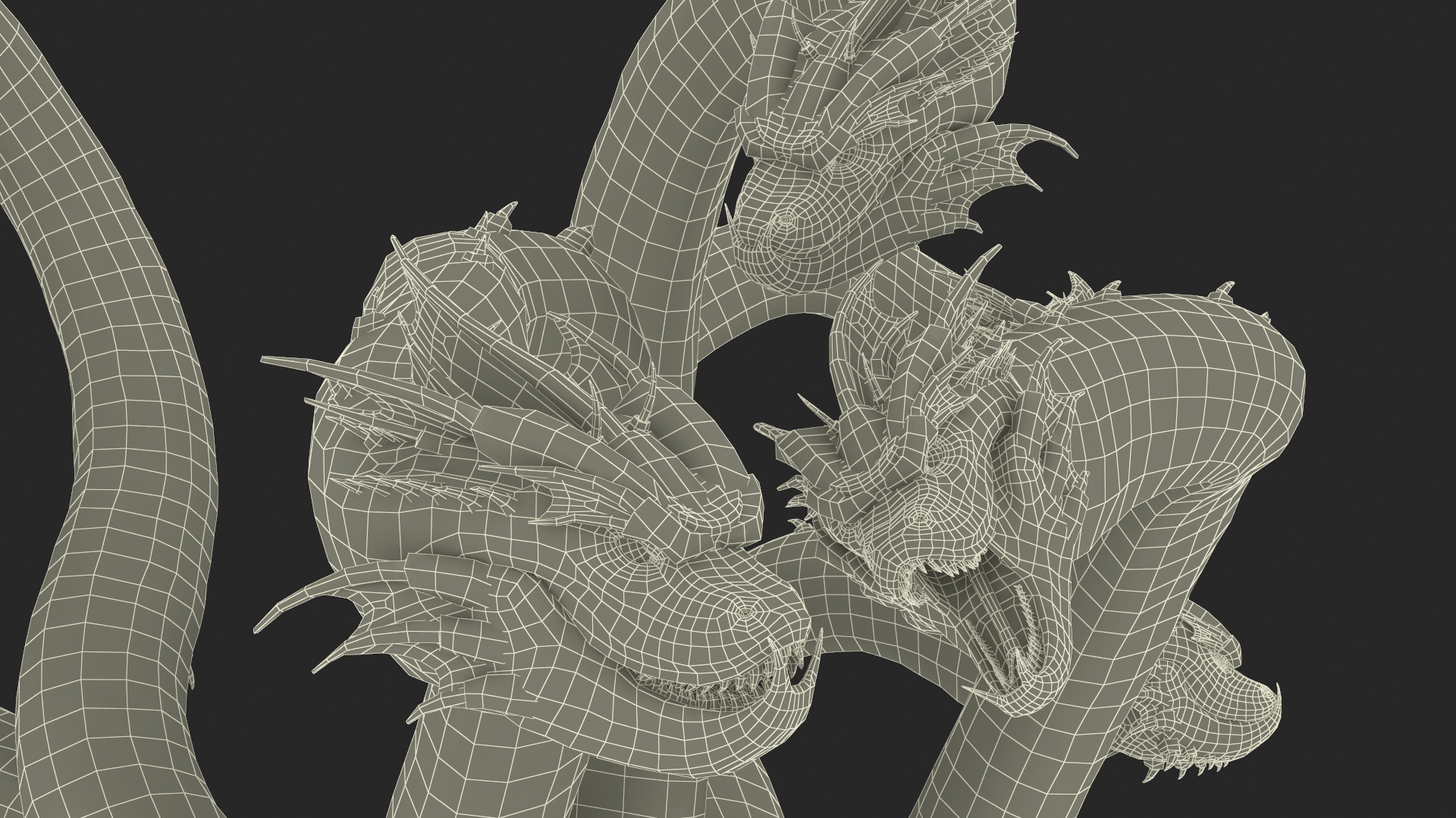 3D Hydra Rigged for Cinema 4D