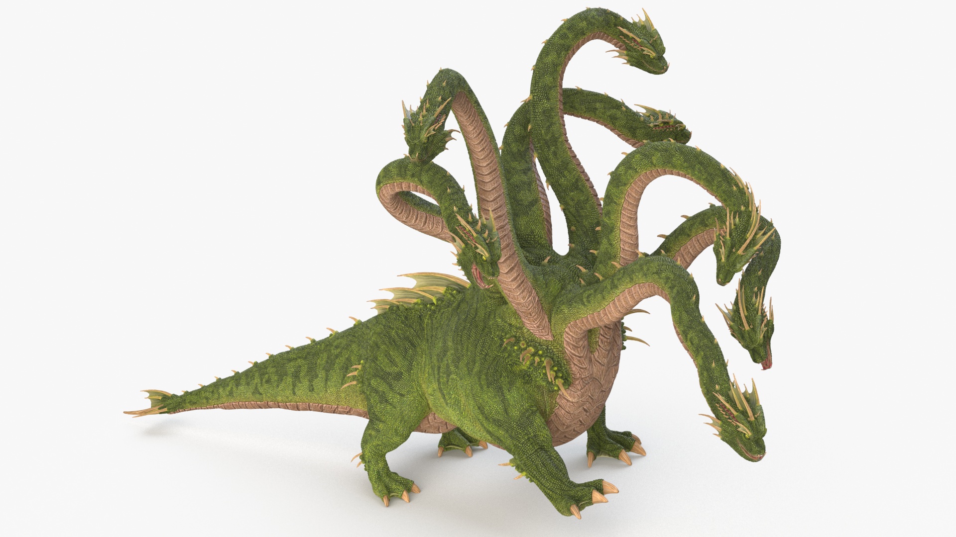 3D Hydra Rigged for Cinema 4D