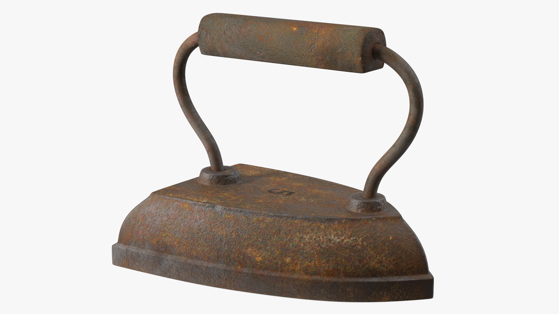 Vintage Flat Iron 3D