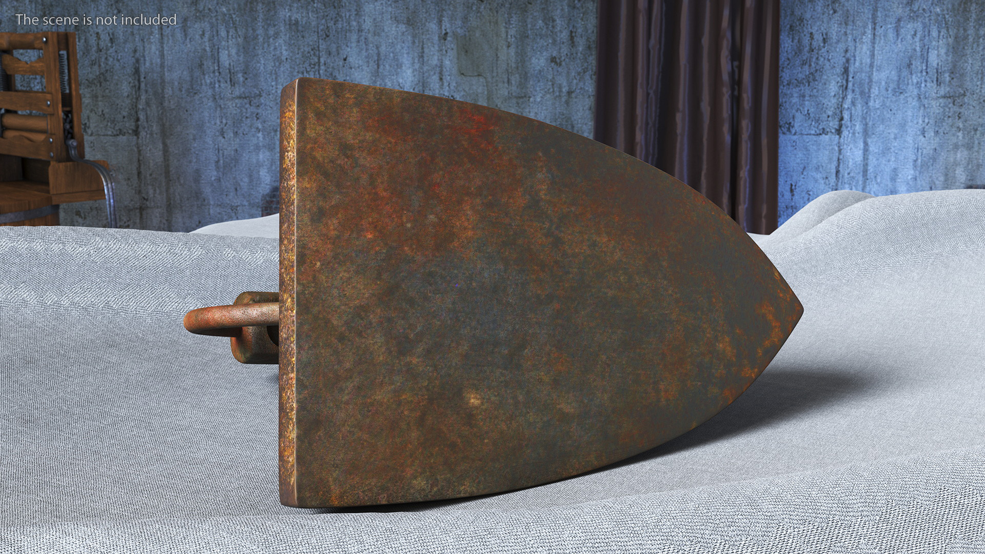 Vintage Flat Iron 3D