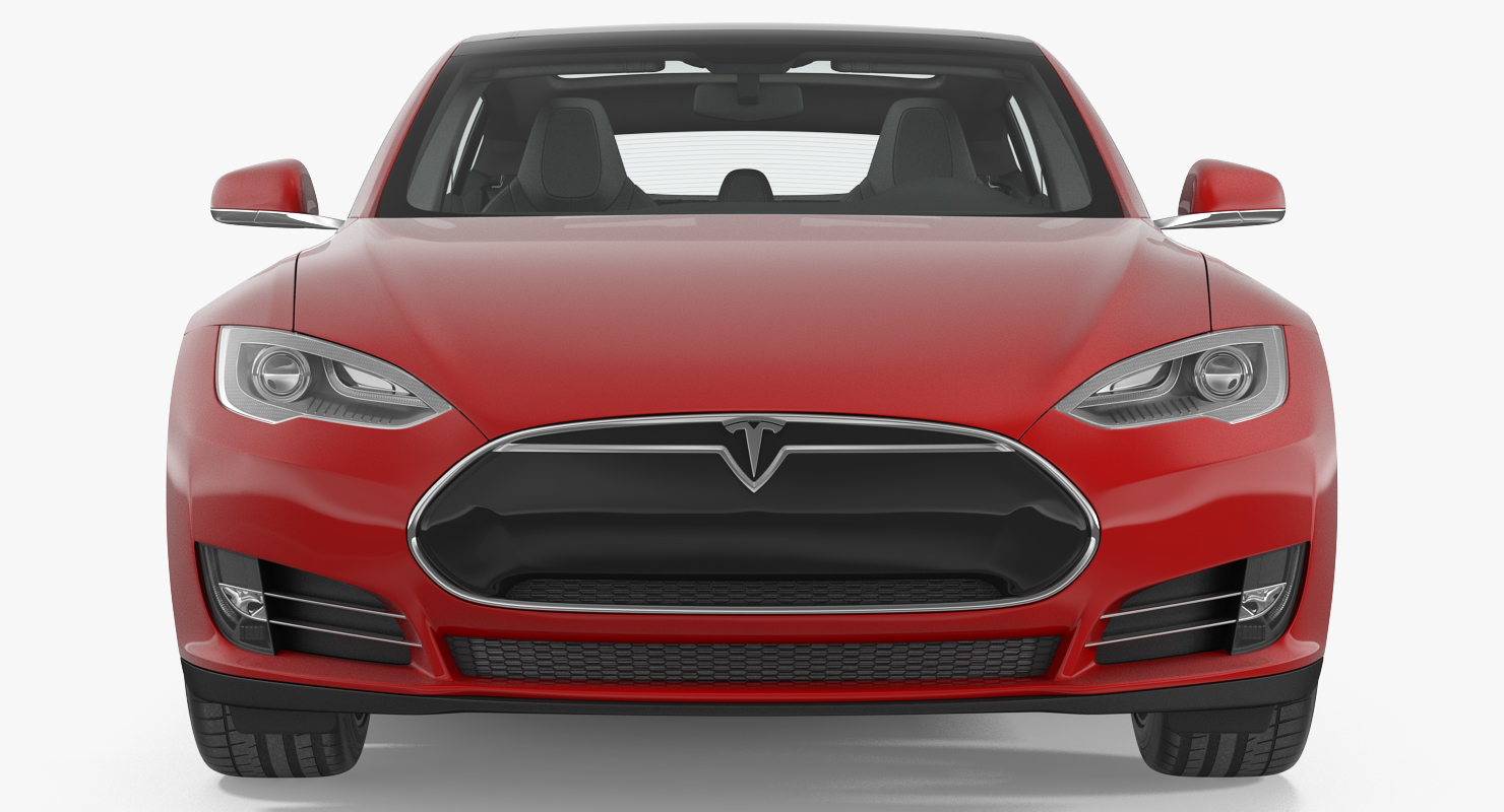 Tesla Model S 90D 2015 3D
