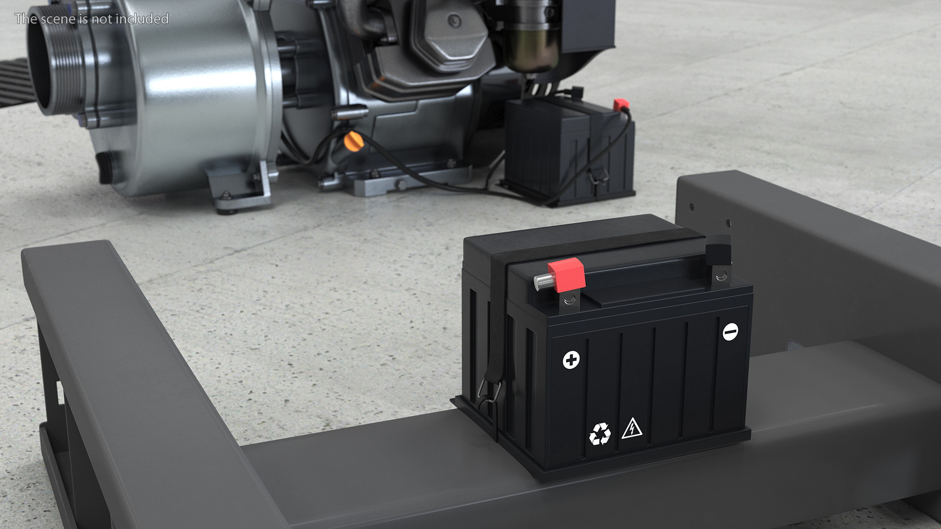 3D Battery for Water Transfer Pump