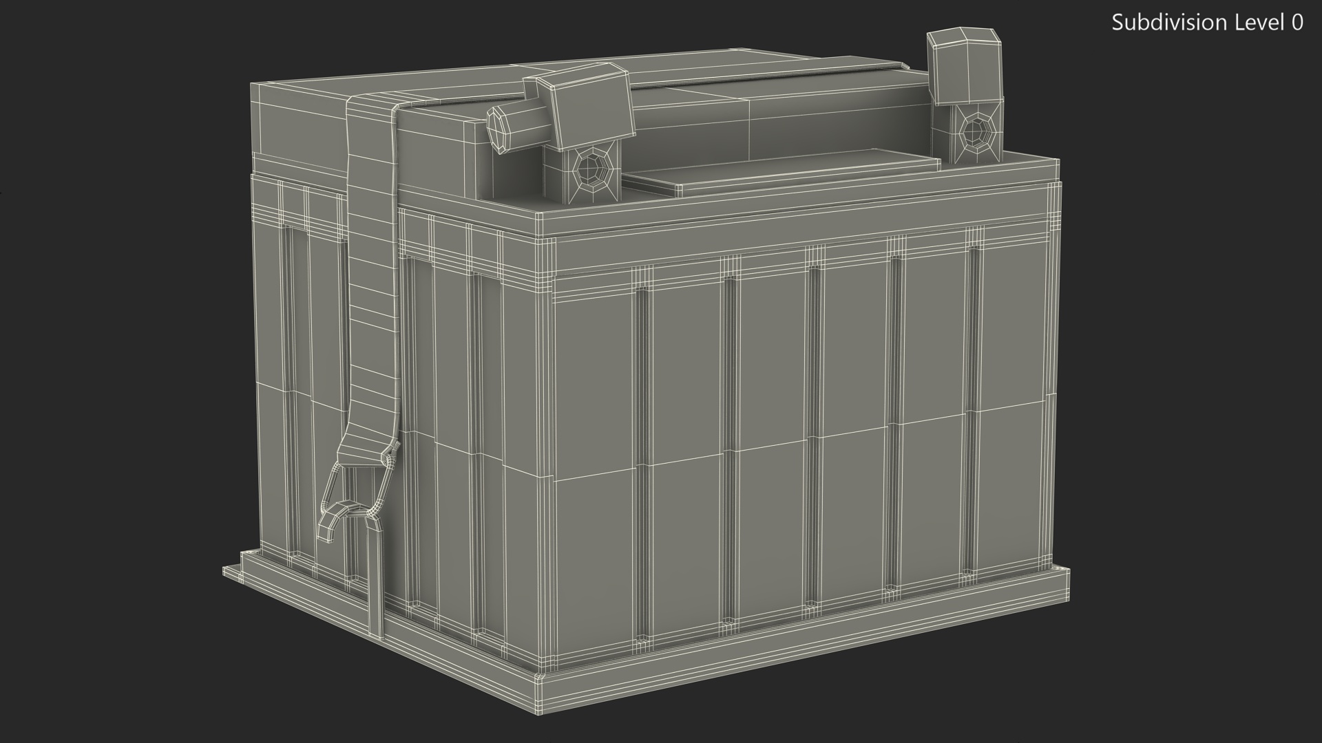 3D Battery for Water Transfer Pump