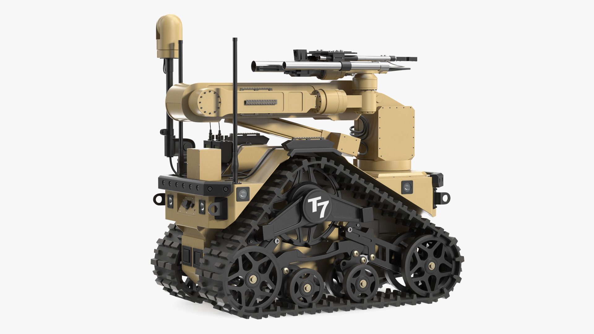 3D model Robotic System Harris T7 Sand Color