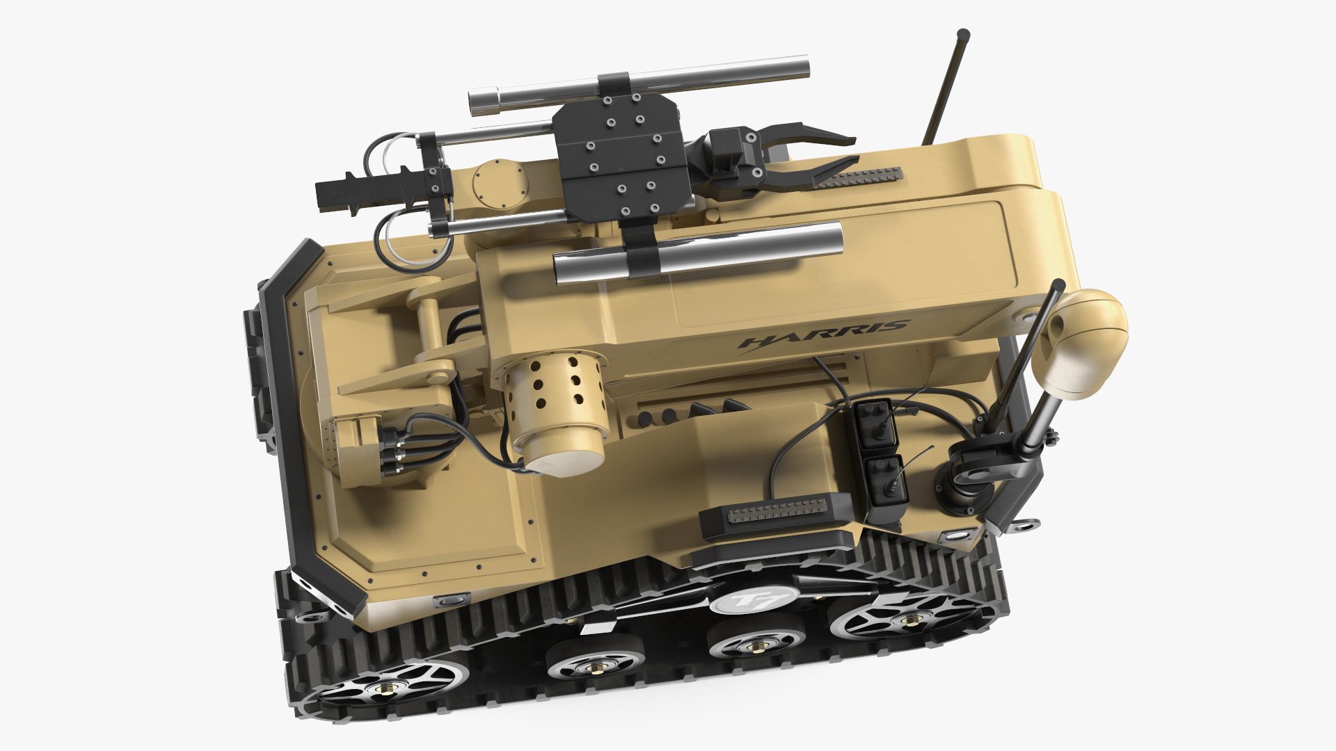 3D model Robotic System Harris T7 Sand Color
